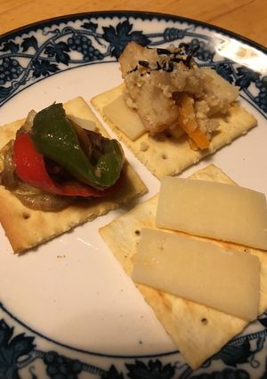 アンチョビキャベツのカナッペ-レシピのメイン写真