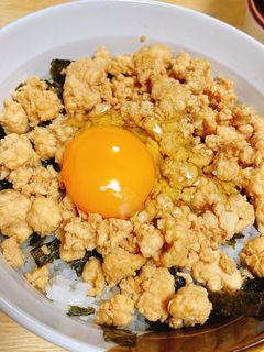 鶏そぼろ丼-レシピのメイン写真