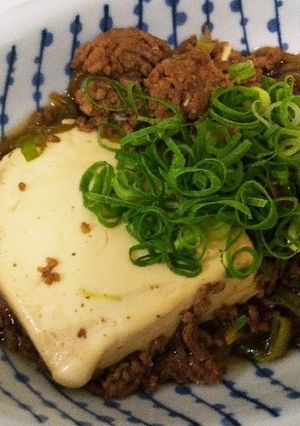 そぼろ肉豆腐-レシピのメイン写真