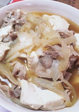 簡単！定番の肉豆腐！作り置き出来るよ～♡-レシピのメイン写真