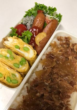 手抜き～お弁当。-レシピのメイン写真
