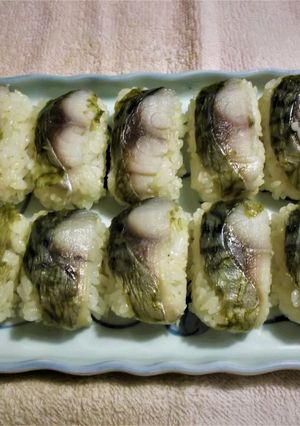 昆布じめしめさばの握りずし＊簡単版-レシピのメイン写真