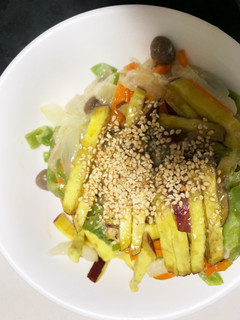 全てレンジなす豆腐肉オイマヨ野菜ドーム蒸-レシピのメイン写真