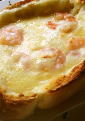 エビごろごろのパングラタン♪-レシピのメイン写真