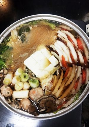 簡単絶品♡大さじだけで測る鍋つゆ-レシピのメイン写真
