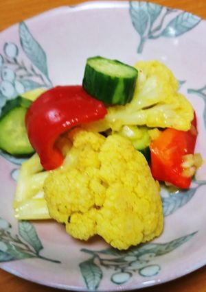 カリフラワーのカレーピクルス(常備菜)-レシピのメイン写真