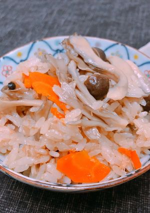 子供も大好ききのこご飯-レシピのメイン写真