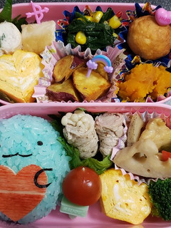 すみっコぐらし☆とかげ☆お弁当♪-レシピのメイン写真