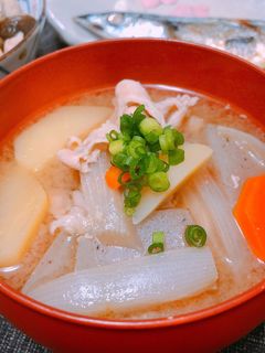 具だくさん豚汁-レシピのメイン写真