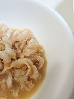 ホタテのひも♪貝ひもバター醤油炒め-レシピのメイン写真