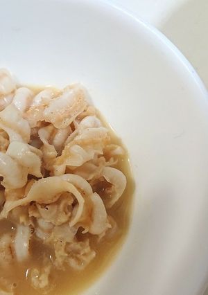ホタテのひも♪貝ひもバター醤油炒め-レシピのメイン写真