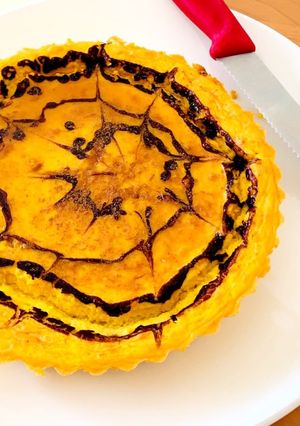 低糖質なカボチャのチーズケーキ-レシピのメイン写真