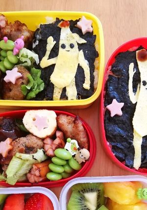 キャラ弁☆フォートナイト☆バナナピーリー-レシピのメイン写真