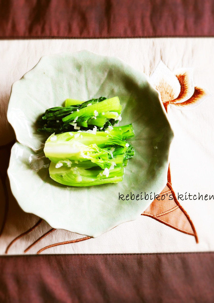 シャキッと中華風＊青梗菜のお浸し-レシピのメイン写真