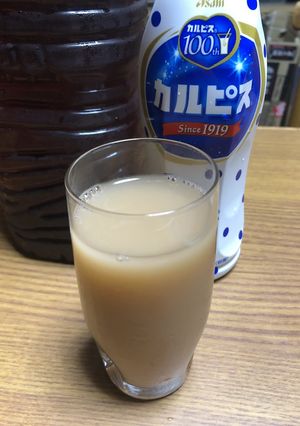 簡単！やみつき！ホットむぎ茶カルピス-レシピのメイン写真
