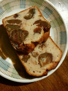栗ゴロゴロの渋皮煮のパウンドケーキ-レシピのメイン写真