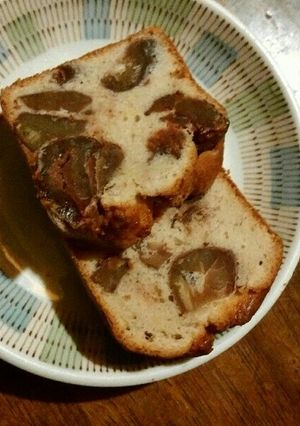 栗ゴロゴロの渋皮煮のパウンドケーキ-レシピのメイン写真