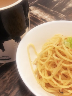 超簡単☆ふりかけたらこスパ-レシピのメイン写真