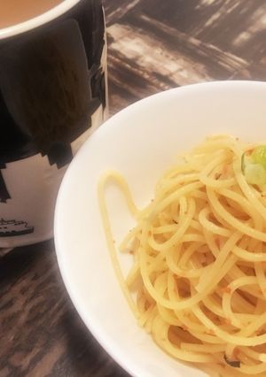 超簡単☆ふりかけたらこスパ-レシピのメイン写真