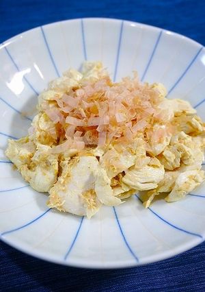 簡単！しっとりササミの鰹節和え-レシピのメイン写真