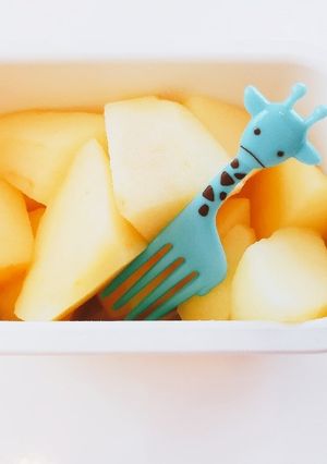 簡単５分！０歳からのりんごおやつ♪-レシピのメイン写真