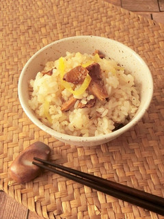さんまの蒲焼きとたくあんの混ぜご飯-レシピのメイン写真