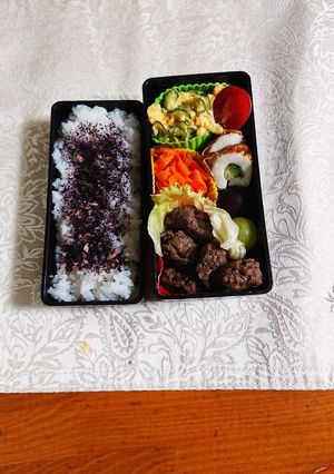 今朝の主人のお弁当です-レシピのメイン写真