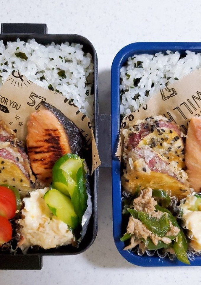 ☆高校生娘と私のお弁当☆121-レシピのメイン写真