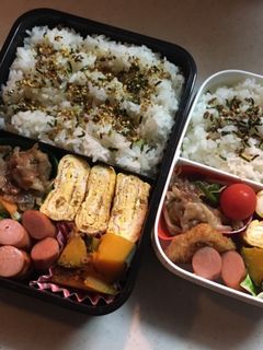 高校生お弁当(2019.10.8)-レシピのメイン写真