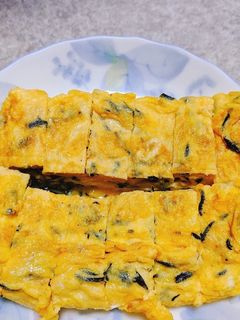 ひじき入り卵焼き-レシピのメイン写真