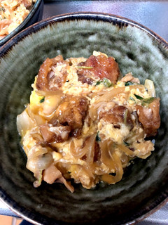 簡単、冷凍唐揚げで親子丼!-レシピのメイン写真