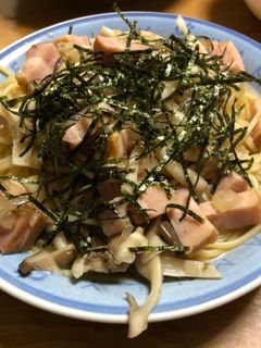 きのことベーコンの和風スパゲティ-レシピのメイン写真