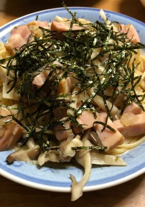 きのことベーコンの和風スパゲティ-レシピのメイン写真