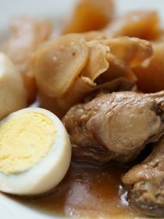 手羽元と大根と卵の煮物-レシピのメイン写真