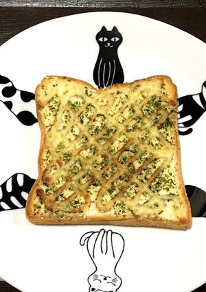 アオサと粉チーズのトースト-レシピのメイン写真