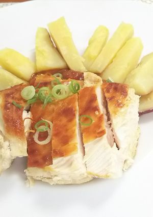 鶏ポワレ-レシピのメイン写真