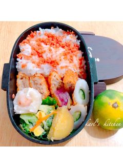 簡単メンチカツ弁当-レシピのメイン写真