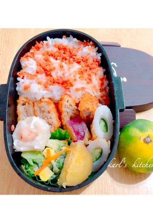 簡単メンチカツ弁当-レシピのメイン写真