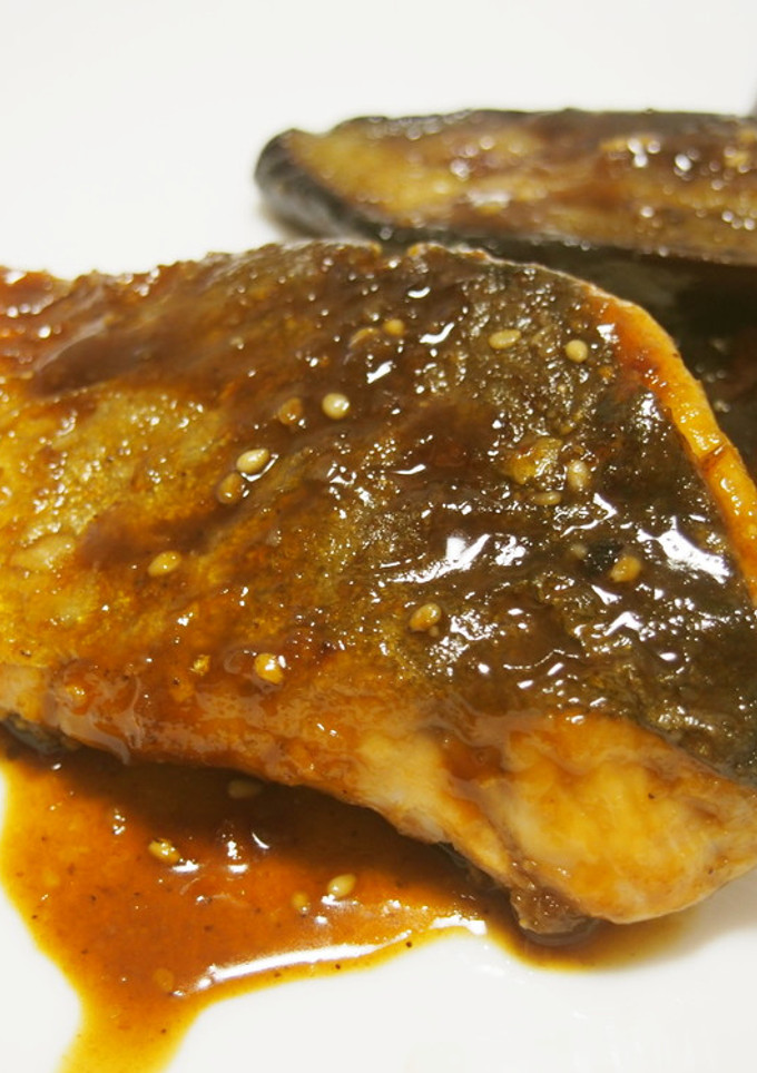 イナダとなすのごま照り焼き♪-レシピのメイン写真