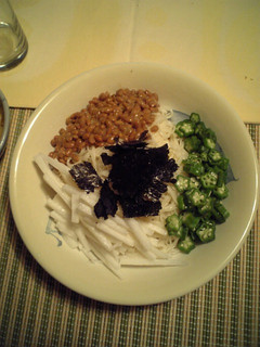 ネバネバそうめん-レシピのメイン写真