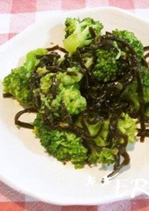 ブロッコリーと塩昆布の柚子胡椒あえ～♪♪-レシピのメイン写真