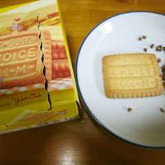 รูปของ ビスケット＋カカオニブ＝甘さ減・美味♪