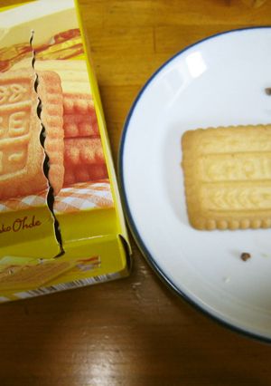 ビスケット＋カカオニブ＝甘さ減・美味♪-レシピのメイン写真