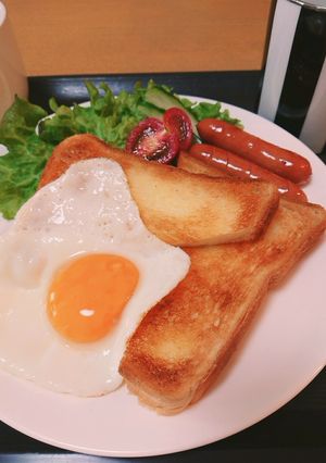 グリルで３分☆カリフワトースト-レシピのメイン写真