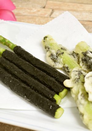 超シンプル！アスパラの海苔巻焼き-レシピのメイン写真