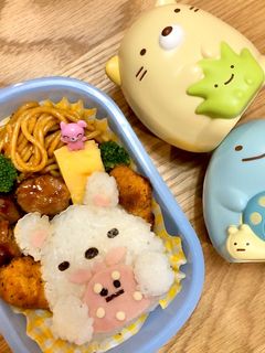 キャラ弁初心者⋆すみっコぐらし-レシピのメイン写真