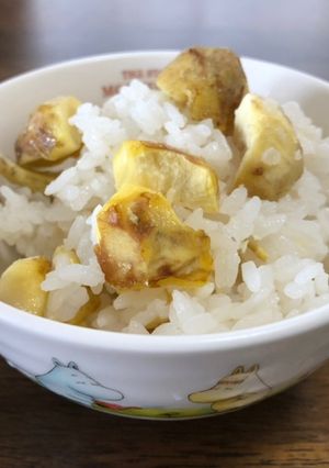 栗ご飯（覚書）-レシピのメイン写真
