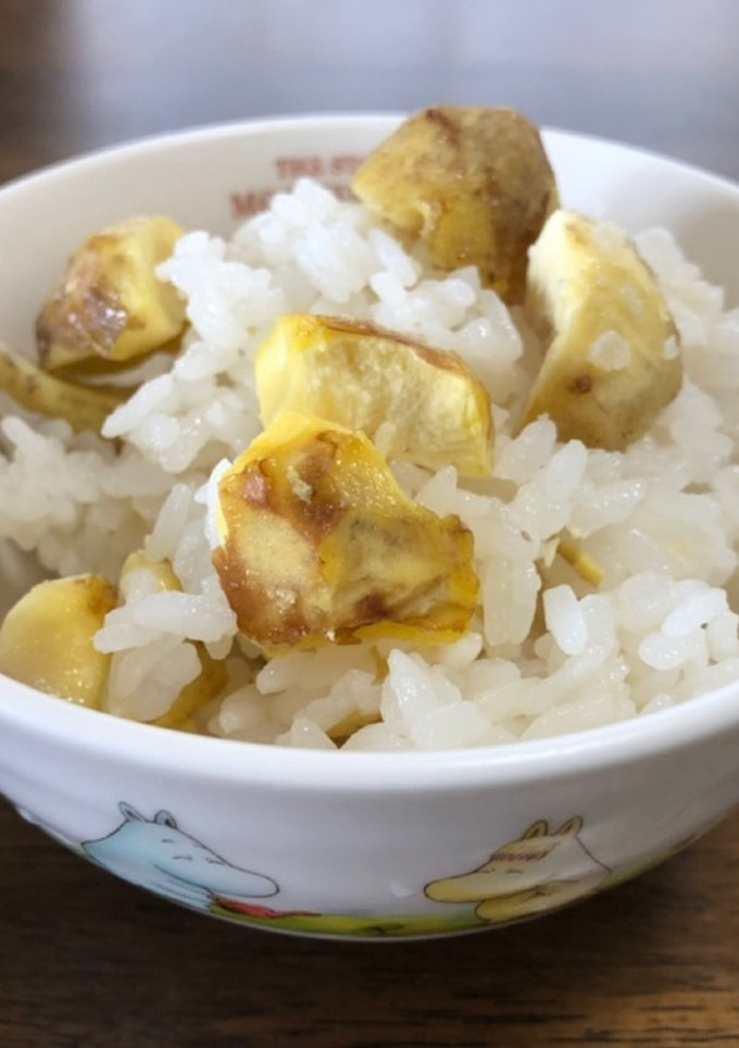 栗ご飯（覚書）-レシピのメイン写真