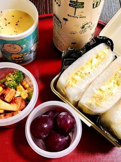 R1.10.08タマゴサンドランチ-レシピのメイン写真