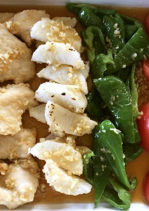 野菜たっぷり☆鶏胸肉の油淋鶏☆FU-レシピのメイン写真